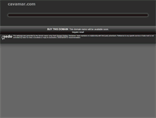 Tablet Screenshot of cavamar.com